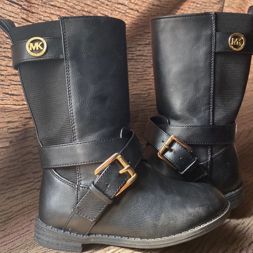 Michael Kors child 7 tall black boots